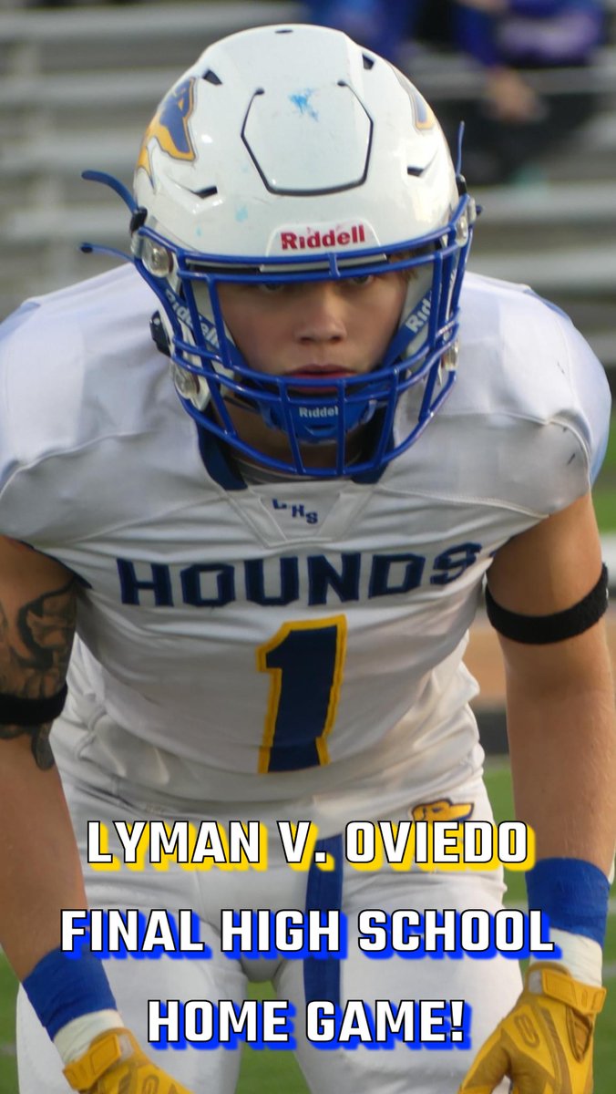DoubleD in Florida (@djdaoust) on Twitter photo FINAL RIDE! <a href="/DominicDaoust1/">Rebecca Steinberg</a>
Lyman v. Oviedo - District Title 3M-2
<a href="/LymanFootball24/">Lyman Greyhound Football</a> <a href="/Recruit_Lyman/">Lyman Football Recruiting #RecruitLyman</a> @JonesJermel <a href="/Coach_Cohen1/">Coach Cohen</a>
<a href="/larryblustein/">Blustein Recruiting</a> <a href="/DanLaForestFB/">Dan LaForest 🏈</a> <a href="/CenFLAPreps/">Central Florida Preps</a> <a href="/PrepRedzoneFL/">Prep Redzone Florida</a> <a href="/FlaHSFootball/">FloridaHSFootball.com</a> <a href="/HSFB_Scoreboard/">Central Florida HS Scoreboard</a> <a href="/QwikCutSports/">QwikCut Sports</a> <a href="/Andy_Villamarzo/">Andy Villamarzo</a> <a href="/FLgridironpreps/">Florida Gridiron Preps</a> <a href="/bighitslive/">BIGHITSLIVE</a> FINAL RIDE! <a href="/DominicDaoust1/">Rebecca Steinberg</a>
Lyman v. Oviedo - District Title 3M-2
<a href="/LymanFootball24/">Lyman Greyhound Football</a> <a href="/Recruit_Lyman/">Lyman Football Recruiting #RecruitLyman</a> @JonesJermel <a href="/Coach_Cohen1/">Coach Cohen</a>
<a href="/larryblustein/">Blustein Recruiting</a> <a href="/DanLaForestFB/">Dan LaForest 🏈</a> <a href="/CenFLAPreps/">Central Florida Preps</a> <a href="/PrepRedzoneFL/">Prep Redzone Florida</a> <a href="/FlaHSFootball/">FloridaHSFootball.com</a> <a href="/HSFB_Scoreboard/">Central Florida HS Scoreboard</a> <a href="/QwikCutSports/">QwikCut Sports</a> <a href="/Andy_Villamarzo/">Andy Villamarzo</a> <a href="/FLgridironpreps/">Florida Gridiron Preps</a> <a href="/bighitslive/">BIGHITSLIVE</a>