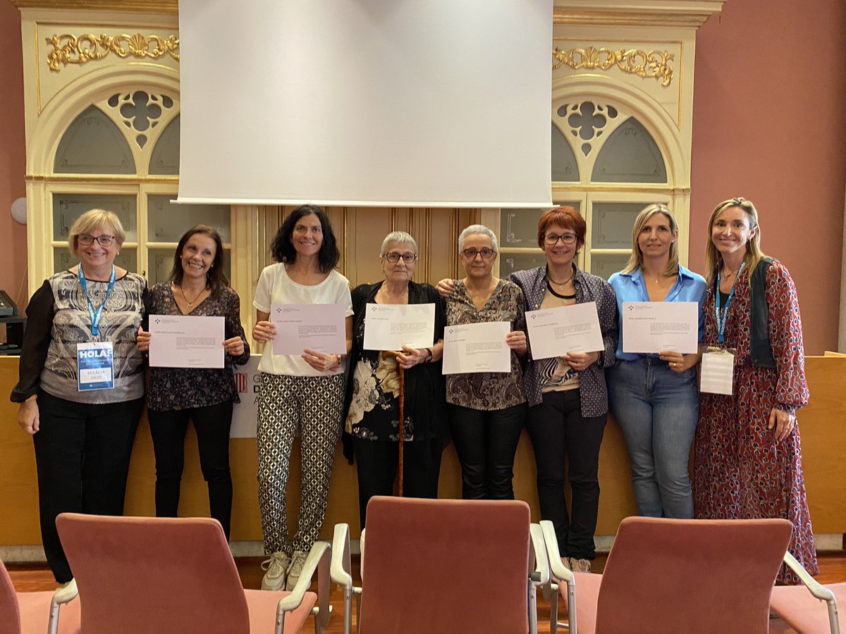 Els 6 reconeixements d’infermeria han estat per les infermeres Lidia Marbà, Marta Pelegrin, Olga Silva, Mercedes Gasco, Sonia Rodriguez i Ana Sanchez, totes premiades per la seva trajectòria i bona pràctica professional. Moltes felicitats infermeres!