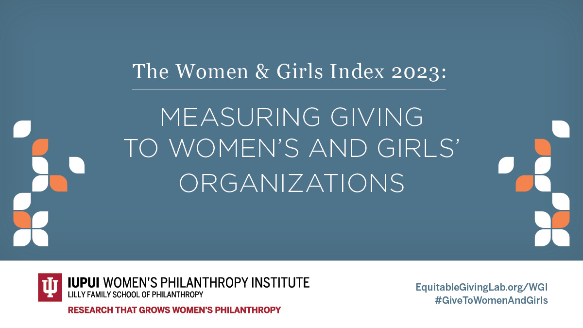 'Giving to women's and girls' causes continues to lag other areas of philanthropy.' - our own @jeannie_sager quoted in this @Alliancemag story about our brand-new Women & Girls Index research: bit.ly/3Q6750V #GiveToWomenAndGirls #WomensPhilanthropy