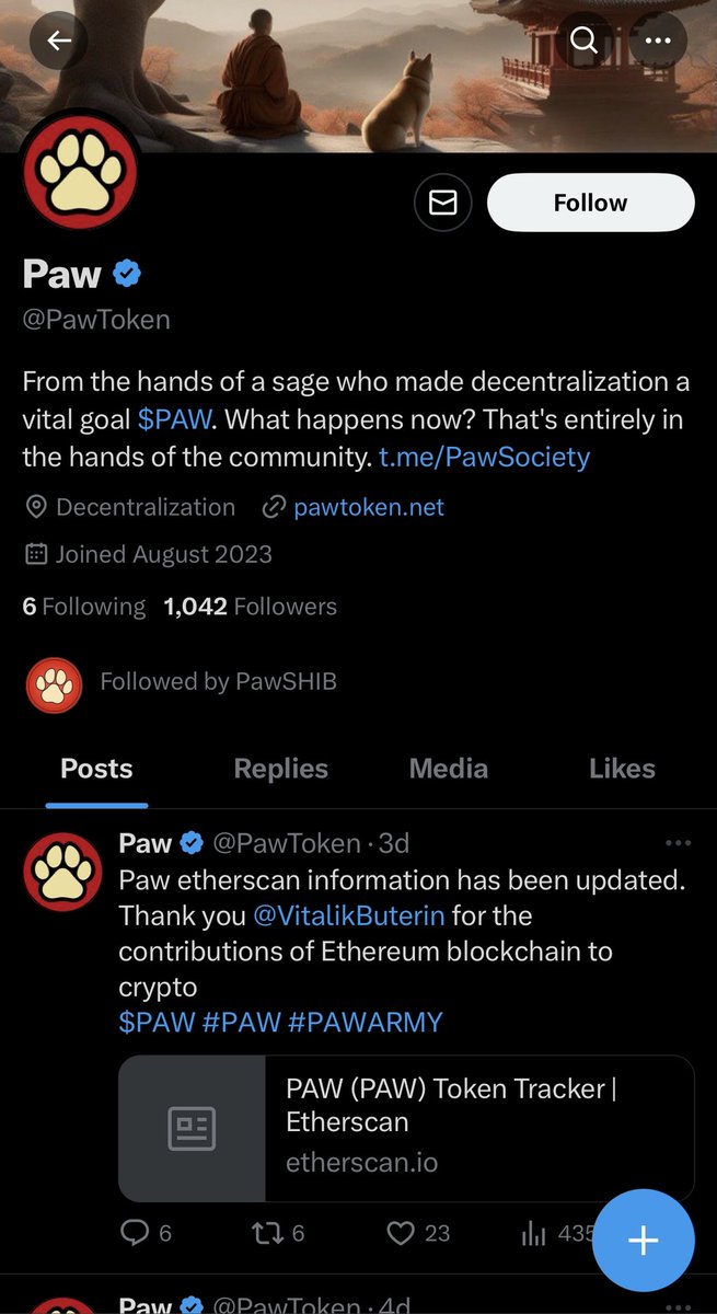 Normie_NFTs's tweet image. Stay safe out there!
Impersonators, fakes, scammers, and copycats are everywhere!

@PawZoneToken is the only official account of @PawZoneOfficial 
Always verify you are interacting with official sources. 
#Pawfighters #Pawzone 

SCAM  ‼️   !!!!!
