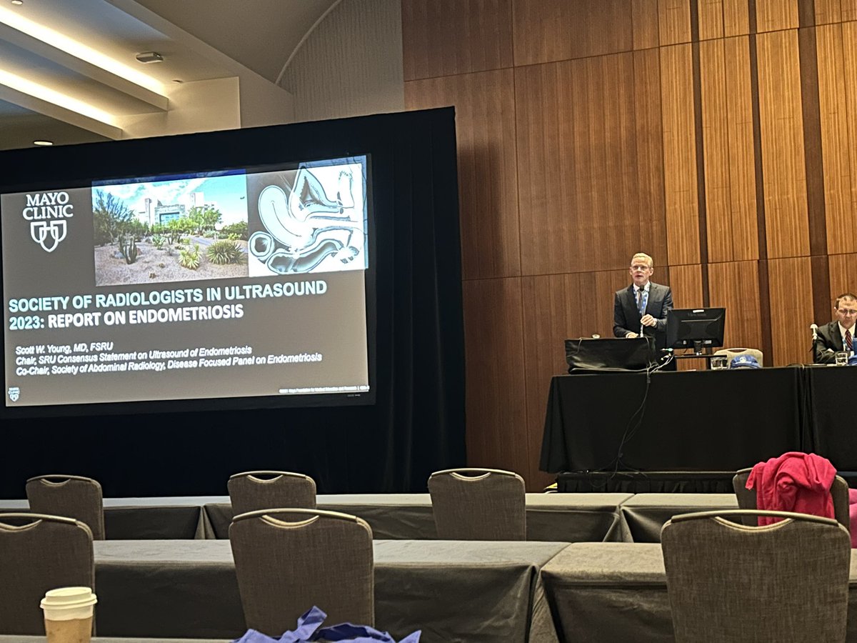 Melanie P. Caserta, MD (@mpcaserta) on Twitter photo Dr. Young discussing SRU consensus conference on Endometriosis…We need to improve diagnosis with #ultrasound & diagnose #endometriosis earlier. There is a Dx delay in the US of 10 years! #sru23 <a href="/sruradiology/">SRU Radiology</a> <a href="/ScottWYoungMD/">Scott W Young</a> <a href="/MayoAZAbdRad/">Mayo AZ Abdominal Radiology</a> <a href="/MayoRadiology/">Mayo Clinic Radiology</a> <a href="/WendalineVB/">Wendaline VanBuren</a> @FeldmanMyra Dr. Young discussing SRU consensus conference on Endometriosis…We need to improve diagnosis with #ultrasound & diagnose #endometriosis earlier. There is a Dx delay in the US of 10 years! #sru23 <a href="/sruradiology/">SRU Radiology</a> <a href="/ScottWYoungMD/">Scott W Young</a> <a href="/MayoAZAbdRad/">Mayo AZ Abdominal Radiology</a> <a href="/MayoRadiology/">Mayo Clinic Radiology</a> <a href="/WendalineVB/">Wendaline VanBuren</a> @FeldmanMyra