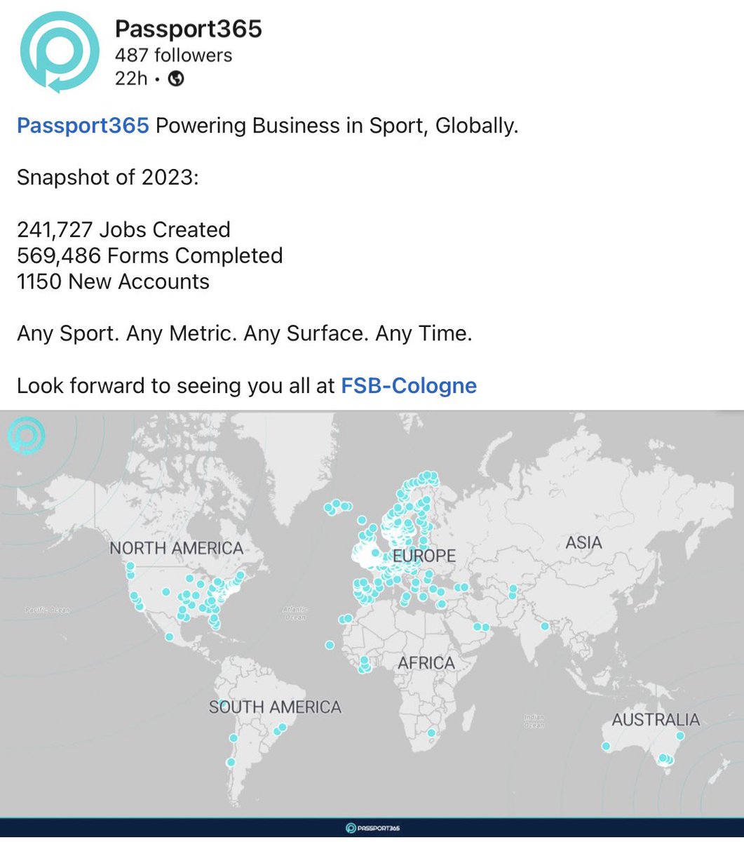 Incredible Stats!  📊 

Looking forward to meeting with clients old and new next week at <a href="/fsbcologne/">FSB Cologne</a> - come and join us to talk all things software over a beer or 2 (we also have cider but you may need to get past @GarryMartin1972 first). See you there!