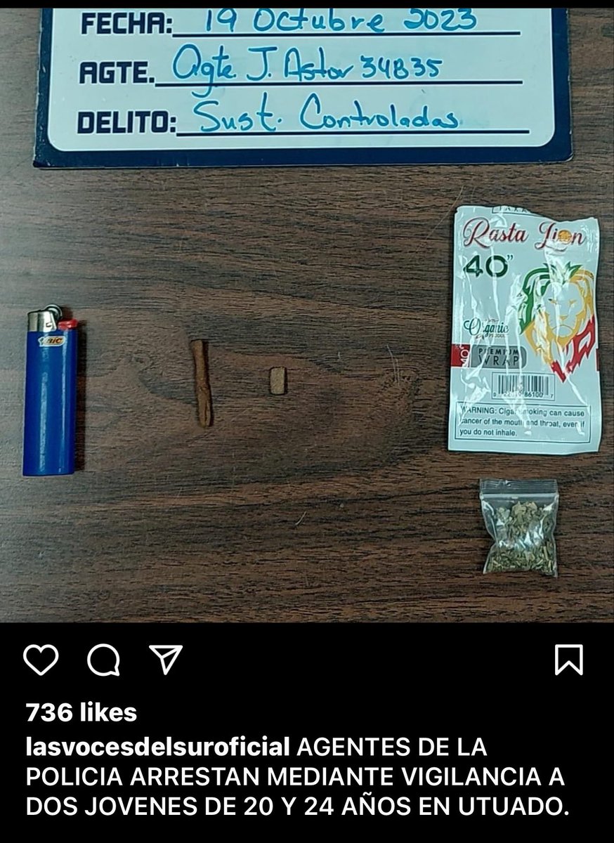 En Utuado, la policía parece que no tiene mucho que hacer… 🙄