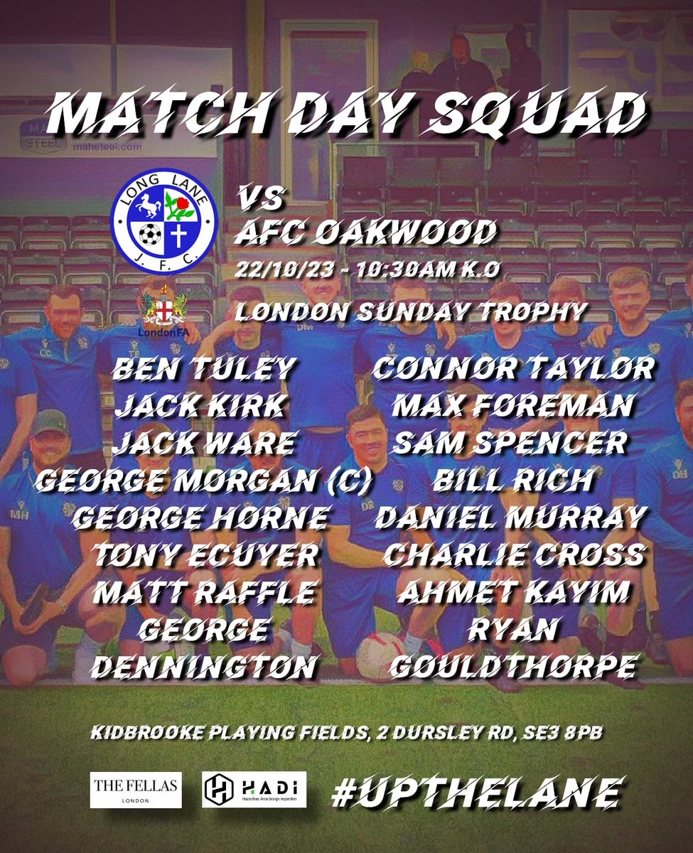 London cup this week !! 🔵⚫️🔵⚫️ #UTL #UpTheLane