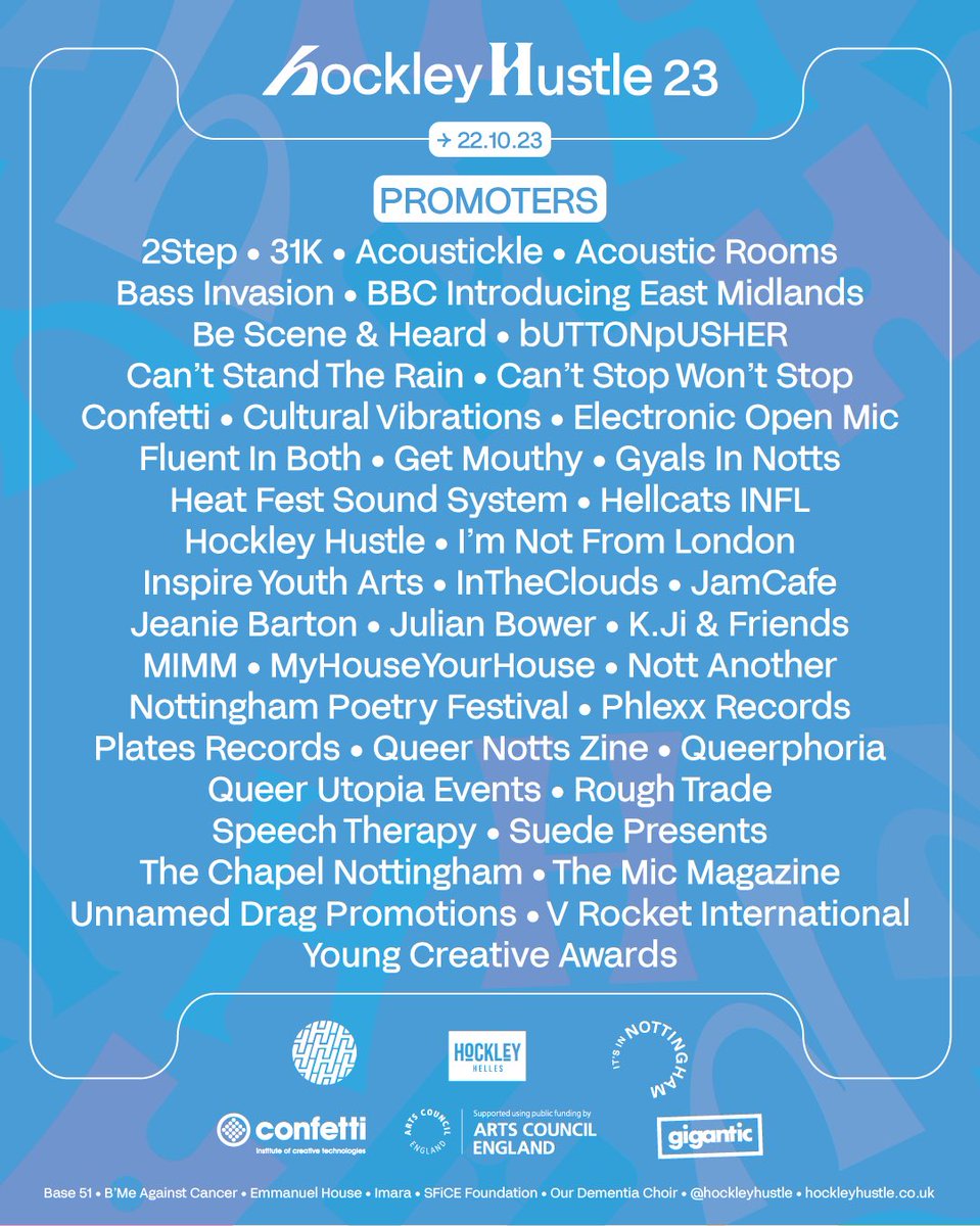 <a href="/HockleyHustle/">Hockley Hustle</a> this Sunday. Join the party! hockleyhustle.co.uk #hockleyhustle