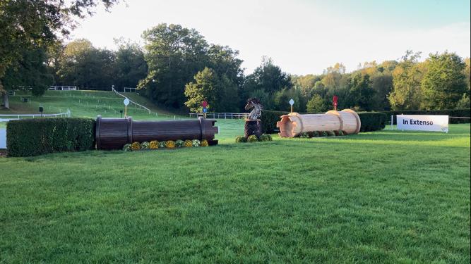 6yo provisional ranking after the dressage test : 100 %  <a href="/BEventing/">British Eventing</a> 
1 -🇬🇧 Mollie Summerland &amp; Mojo, 25.1pts
2 -🇬🇧 <a href="/1izzytaylor/">Izzy Taylor</a> &amp; Barrington Alice, 26.1pts
3 - 🇬🇧 <a href="/kittyeventing/">Kitty King</a> &amp; Kantango, 26.4 pts

Now we get ready for the XC tomorrow !

📷: Partie d’échecs <a href="/inextensofr/">In Extenso</a>