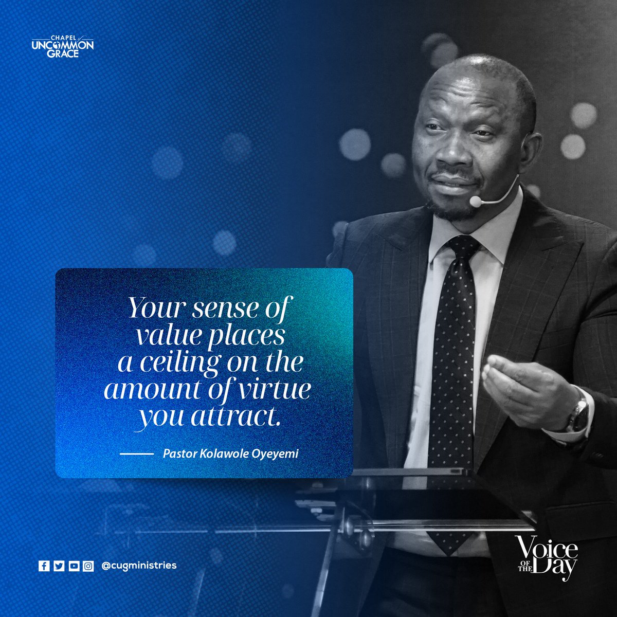 CUGMinistries's tweet image. Day 53 🌇 #voiceoftheday #cugministries