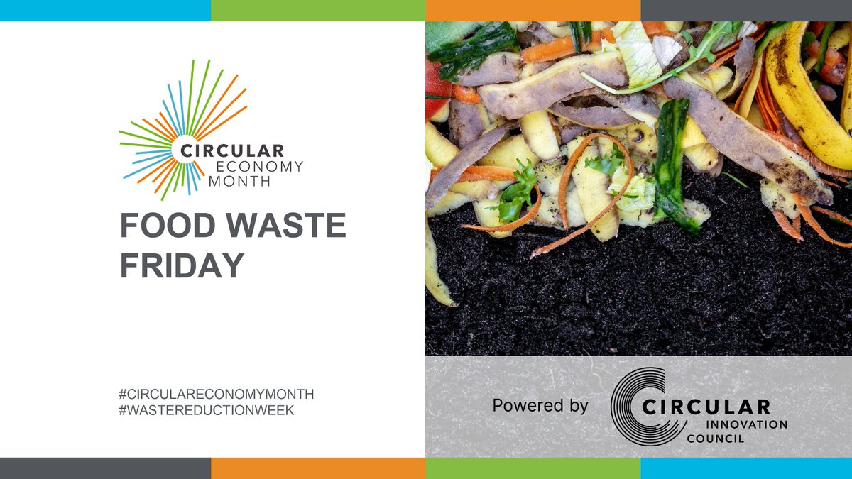 It’s #FoodWasteFriday, the 5th day of #WasteReductionWeek. Reduce food waste, save money, and support a circular system for food recovery and composting. Learn more: circulareconomymonth.ca/about-circular… #CircularEconomyMonth @ECC_GovNL #RethinkWasteNL