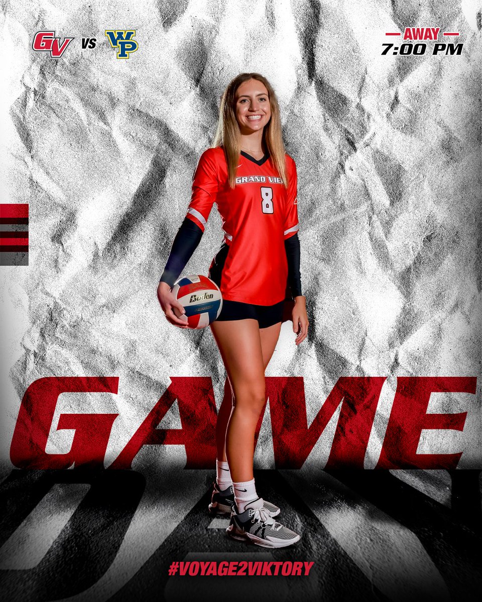 Viking Athletics (@vikingathletics) on Twitter photo 🏐| #GAMEDAY | <a href="/GVU_VB/">Grand View Women’s Volleyball</a>
🆚: William Penn University
📍: Oskaloosa, IA
⏰: 7:00 PM
📈: ow.ly/ywLY50PX7LF
📹: ow.ly/MlWM50PX7LH
🎟️:ow.ly/BXtE50PX7LG
#Voyage2Viktory 🏐| #GAMEDAY | <a href="/GVU_VB/">Grand View Women’s Volleyball</a>
🆚: William Penn University
📍: Oskaloosa, IA
⏰: 7:00 PM
📈: ow.ly/ywLY50PX7LF
📹: ow.ly/MlWM50PX7LH
🎟️:ow.ly/BXtE50PX7LG
#Voyage2Viktory