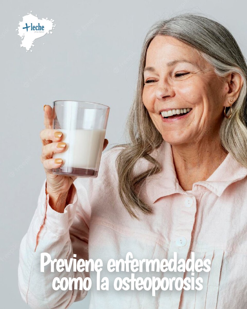 MasLecheEcuador's tweet photo. Día Mundial de la #Osteoporosis.

El consumo de lácteos puede ayudarte a mejorar la salud de tus huesos y prevenir enfermedades como la osteoporosis. 🦴🥛

https://t.co/4prWwO8JAT

 #MásLecheEcuador #ViveSanoEC https://t.co/nJDuRb6l4E