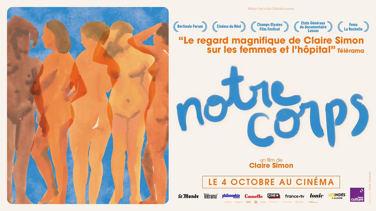 FuckCinephiles's tweet photo. Si les 3h de #KillersOfTheFlowerMoon sont magnifiques, celles de #NotreCorps le sont tout autant (voire plus), superbe plongée dans le service de gynécologie de l'hôpital Tenon, ou les témoignages intimes deviennent universelles. En salles depuis le 4 octobre, ne le manquez pas. https://t.co/S21bsVPcHz