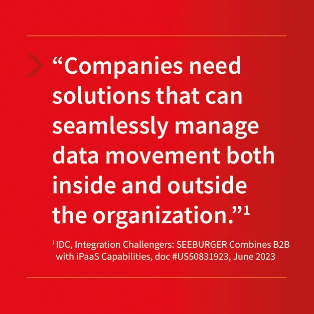 SeeburgerNews's tweet image. SEEBURGER's #BusinessIntegrationSuite aims to provide any type of users with tools and services to integrate across public and #privateclouds, #SEEBURGERcloud, as well as #onpremises or in combination.

👉 ow.ly/vNCm50PYUkP