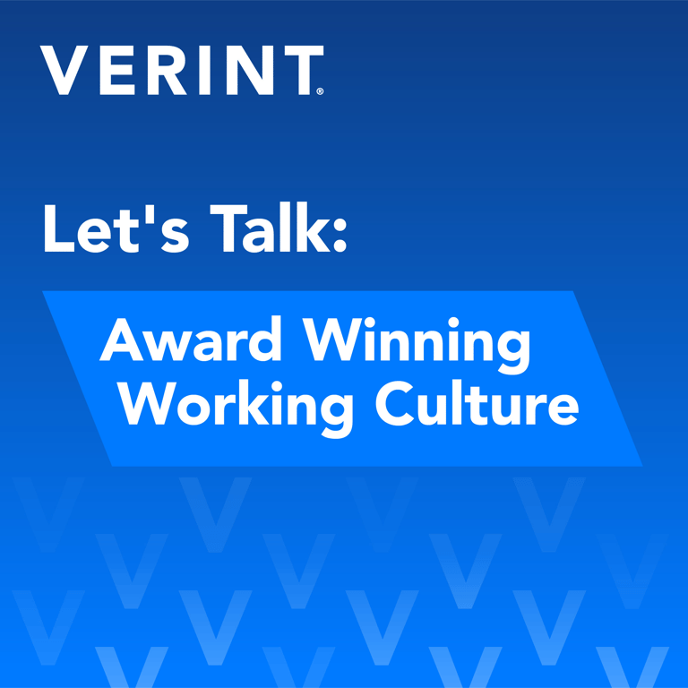 SukirthaTamil's tweet photo. Verint takes the time to align smart company culture ideas and it is proved by obtaining Great place to work Certification.
#VerintVision #VerintIndia #LifeatVerint @Verint https://t.co/v2JgpL2bSO https://t.co/Op2kqdJuXc