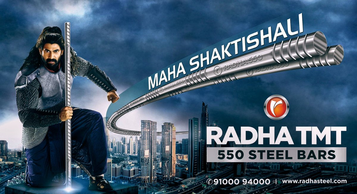 InLightshadow's tweet photo. Radha TMT brand advertising film and photoshoot with Indian Actor @RanaDaggubati by @LightShadow.in , Hyderabad.
https://t.co/MEfhoWJ1Bk
https://t.co/ceSo8PSMjf
Reach- +91 9100302303
#CelebrityBrandEndorsementAdShoot #BrandEndorsementAdPhotoshoot #explore #teweet https://t.co/nwliES6dPV