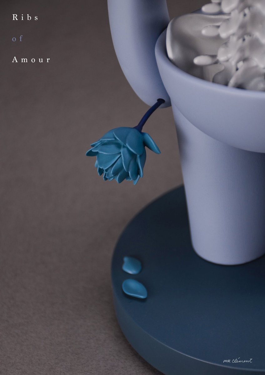 mrclementXlapin's tweet photo. RIBS OF AMOUR
a mr clement sculpture 
- Poly-stone, copper &amp; acrylic
- 40x15x16cm
- Edition 50
- Produced by Lapin Factory
.
VIP Pre-order:
(UTC)15:00, 28/10/2023
https://t.co/7s6l64PXg6 https://t.co/xRVHwnYOfy
.
*The image feature the actual sculpture, not 3D renderings.
. https://t.co/TCDFjCsGUZ