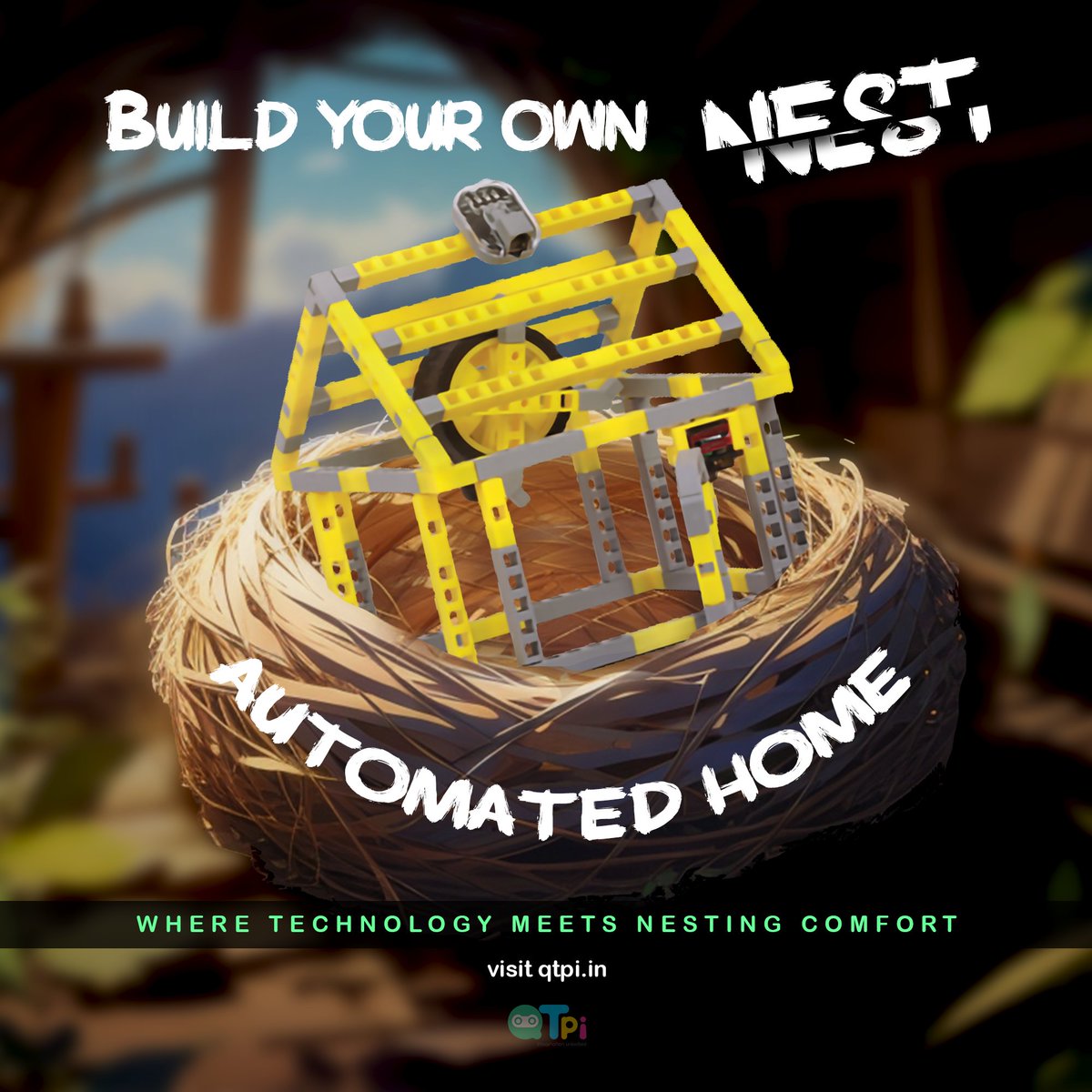 qtpiofficial's tweet photo. Where technology meets nesting comfort :)
Build your own #NEST with #robotickit
https://t.co/aL0y2CB72J
#QtPi #imaginationart #stemeducation #NEP2020 #homeautomationindia #india #creativity https://t.co/AJsjcmt5C2