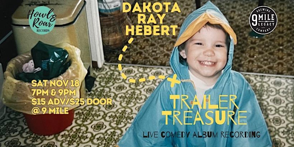 Howl & Roar (@howl_roar) on Twitter photo We had so much fun working with <a href="/Dakota_Raymond/">Dorkota Ray Hebert</a> on her debut comedy album, we just have to make another one! This time, we're headed for Saskatoon! ✈️ Catch the show at November 18th at <a href="/9MileLegacy/">9 Mile Legacy Brewing</a> Brewing.
🏴☠️
7 PM eventbrite.ca/e/dakota-ray-h…
9 PM eventbrite.ca/e/dakota-ray-h… We had so much fun working with <a href="/Dakota_Raymond/">Dorkota Ray Hebert</a> on her debut comedy album, we just have to make another one! This time, we're headed for Saskatoon! ✈️ Catch the show at November 18th at <a href="/9MileLegacy/">9 Mile Legacy Brewing</a> Brewing.
🏴☠️
7 PM eventbrite.ca/e/dakota-ray-h…
9 PM eventbrite.ca/e/dakota-ray-h…