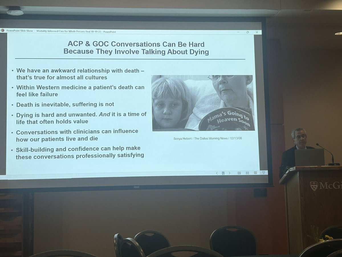 Mortality-Informed Care for Whole Persons (Dr Ira Byock). Excellent presentation. #wholepersoncare