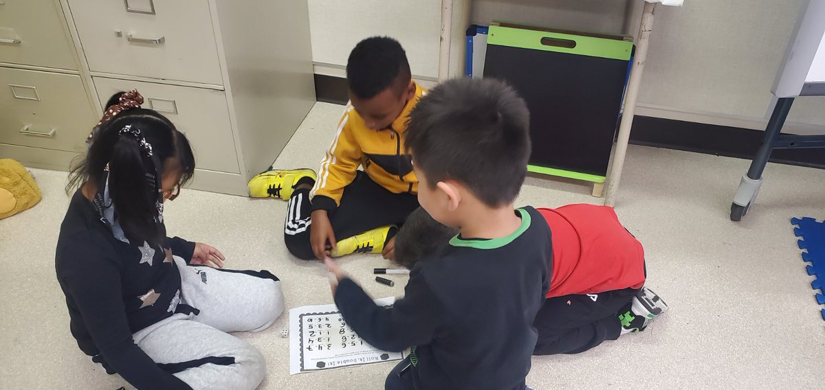 Grade 2/1 students playing daily math games! #mathisfun