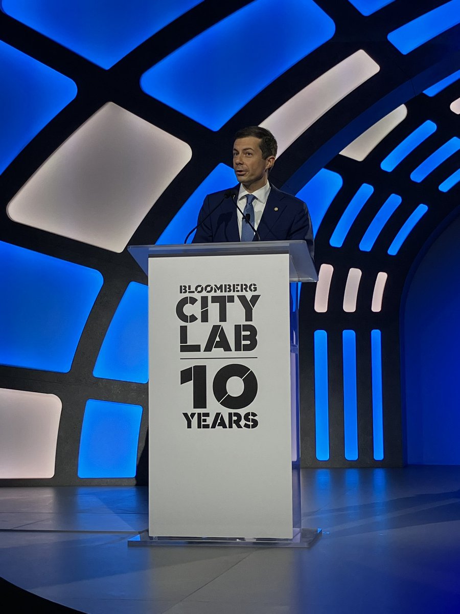 James Anderson (@jamesanderson) on Twitter photo “Salvation will come from the local. I see it — in the level of trust — and the focus local leaders have on getting things done.”
Welcome to #CityLab2023 <a href="/SecretaryPete/">Secretary Pete Buttigieg</a>! “Salvation will come from the local. I see it — in the level of trust — and the focus local leaders have on getting things done.”
Welcome to #CityLab2023 <a href="/SecretaryPete/">Secretary Pete Buttigieg</a>!