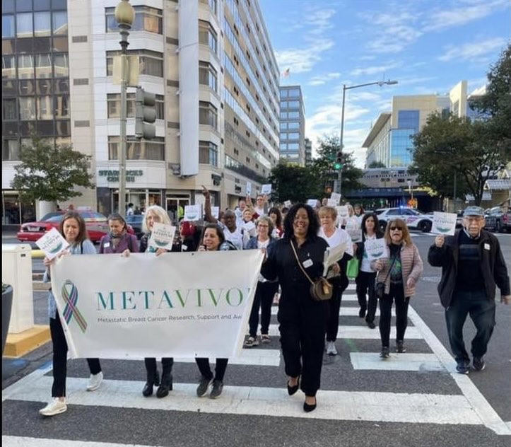 This week in DC we marched to the Capitol to advocate for #MetastaticBreastCancer at @metavivor Stage IV #Stampede. We asked for ⬆️ #MBC research funding, sponsor legislation➡️Cancer Drug Parity Act, & MBC Access to Care Act, & performed IV: Our Lives! My ♥️ is full #bcsm