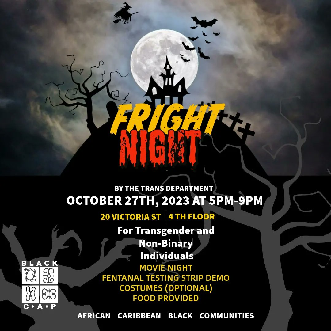 🎃HALLOWEEN EVENT🎃 forms.gle/yu3UAAdh6kxF58… The Trans Dept presents..... Fright Night!