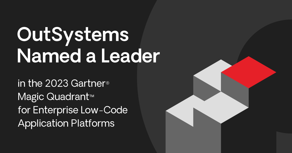 OutSystems's tweet photo. 📢 For the 7th year in a row, #OutSystems is named a Leader in the 2023 Gartner® Magic Quadrant™ for Enterprise Low-Code Application Platforms! 

With high-performance #lowcode, #developers can build custom #apps of any complexity. ➡️ https://t.co/VfyhdZ4hMG https://t.co/gM0k5ZzXH9