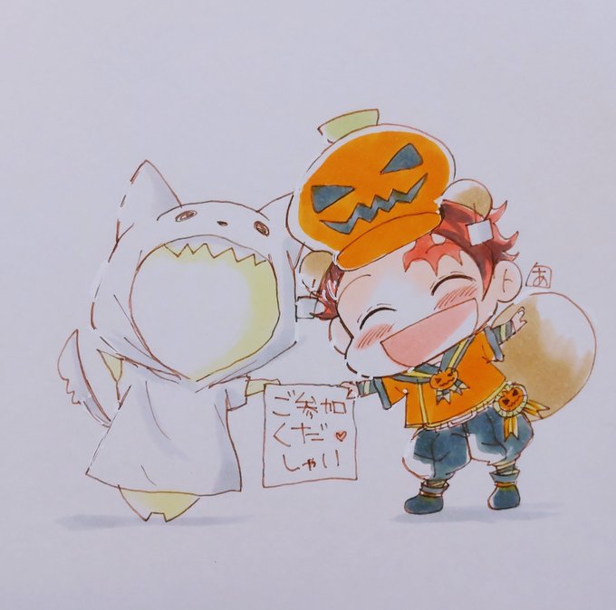 「pumpkin hat」 illustration images(Latest｜RT&Fav:50)