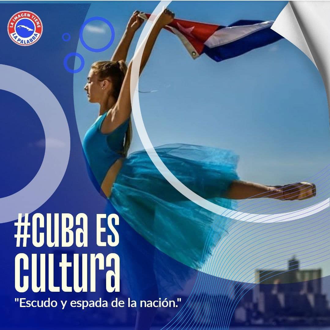¡La cultura cubana, arma de lucha vital de nuestra nación!!!
#CubaPorLaVida #Cuba <a href="/cubacooperaven/">Brigada Médica Cubana en Venezuela</a> #CubaVsBloqueo <a href="/cdipedromedinaf/">cdi pedro medina fuguet</a>
#CubaEsCultura
<a href="/MarielaArmas71/">Mariela Rodriguez de Armas</a>
