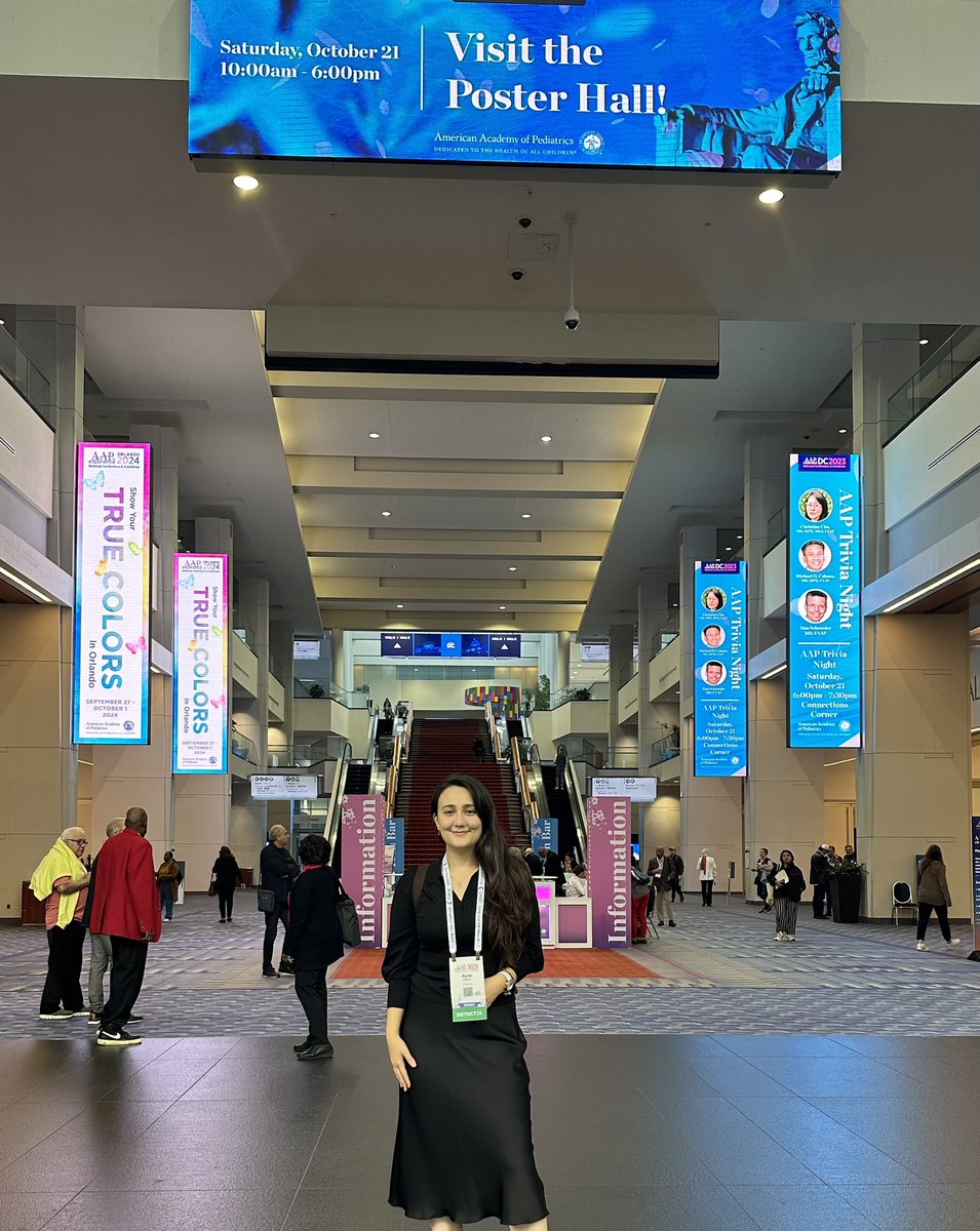 Here we go! 🎉 This year, I proudly became a member of the American Academy of Pediatrics. I can't contain my excitement for my first-ever attendance at the AAP National Conference. Thrilled for what's to come! 😊 #AAP2023