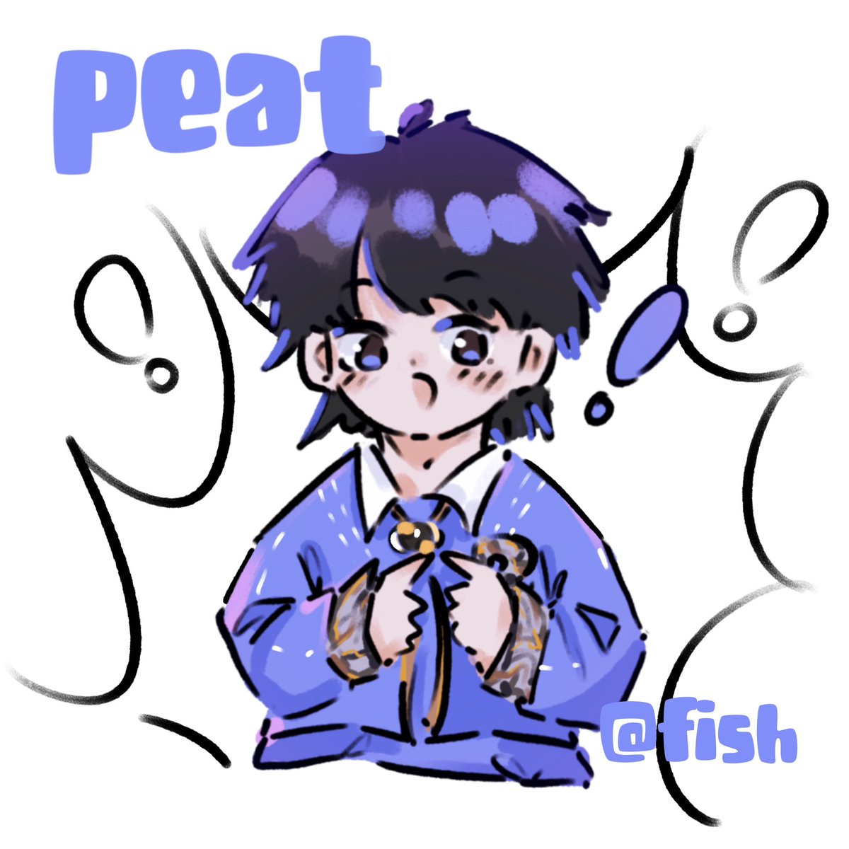 wenjing_fish's tweet photo. A three-year-old baby🫠
@peatwasu 
#BookfairxMMYProjects
#Peatwasu #CaptainPeat https://t.co/hTRePRGZJl