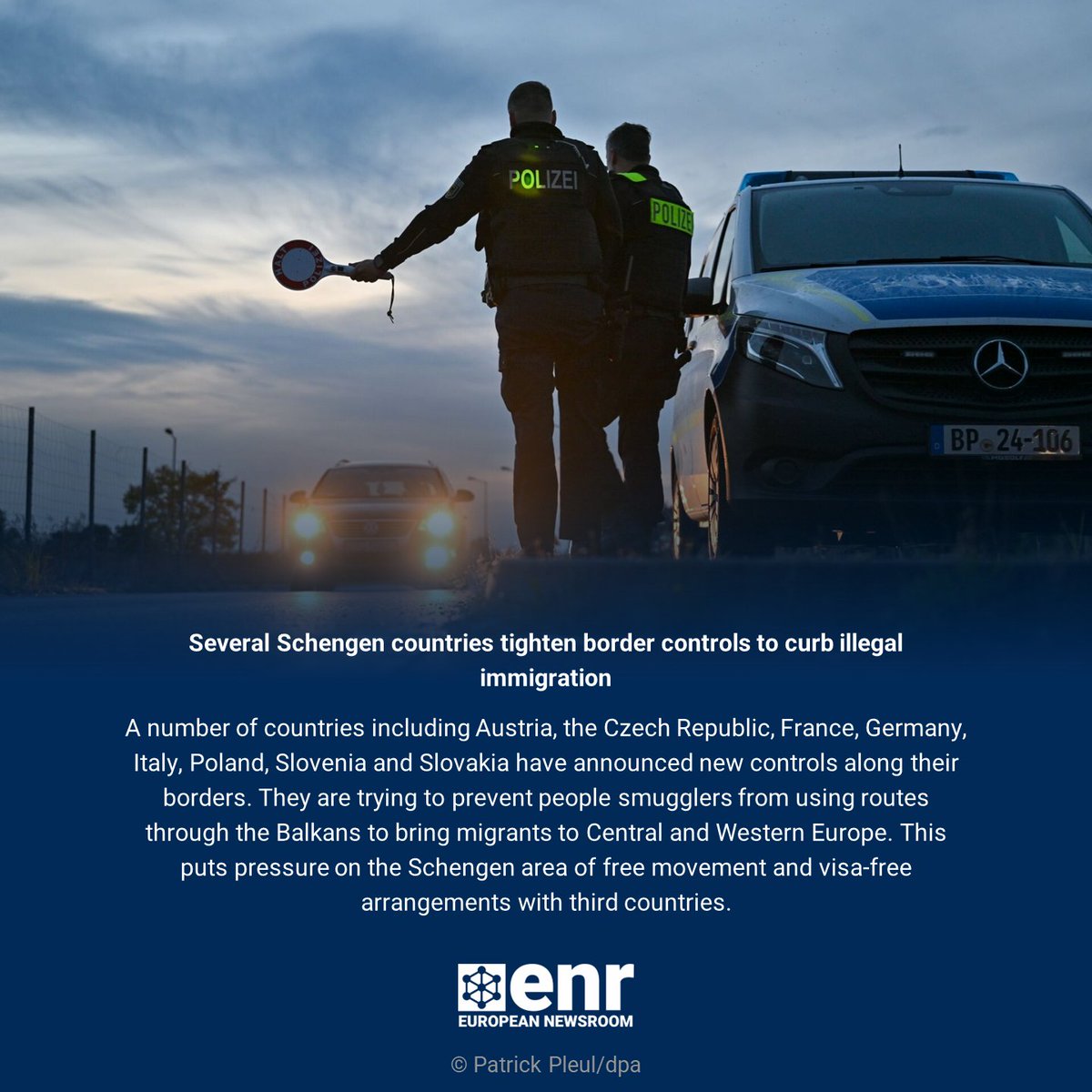 enr_newsroom's tweet image. EU leaders have called for better protection at the bloc's external borders following concerns over migration, outbreaks of violence in the Middle East and terrorist attacks in France and Belgium.

Read #enr_eu's Key Story on border controls and the Schengen area:…