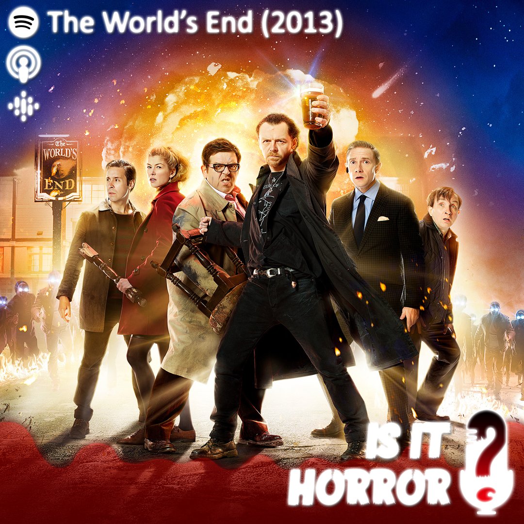 IsItHorrorPod's tweet photo. Happy Friday! Do you already need a drink? Then we have the perfect movie for you! This week we're talking about #EdgarWright and #SimonPegg's #TheWorldsEnd! #IsItHorror? Check out the episode and let us know what you think!
#horrorpodcast #nickfrost
https://t.co/O5QsiUhOct https://t.co/ZkcItWEif3