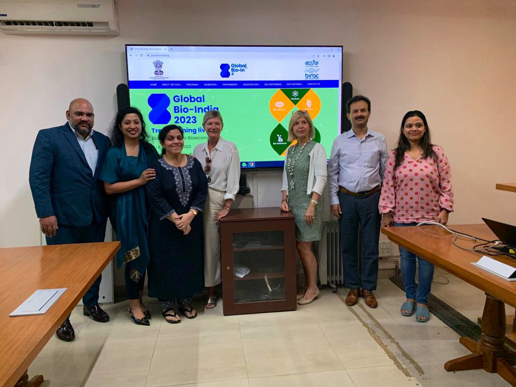 @GBI_Tech We’re on a roll to make our Network stronger 🙌🏼 Today we are building synergies with @BIRAC_2012 🇮🇳 who fosters and enhances the strategic R&I capabilities of the Indian biotech industry, start-ups and SMEs! 🌍 #EENCanHelp