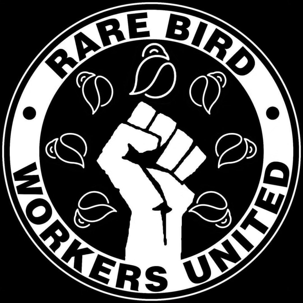 WorkersUnitedMA's tweet photo. Laid back! Sipping on that @RBWorkersUnited #UnionCoffee at yesterday's Sip-In as we head into our @nlrbgov election next week! Thanks to all who came out to support us & to @SalimVASenate for dropping by!
#rbworkersunited #rarebirdworkersunited
#wumarjb #wunomatterwhat #1u https://t.co/yhKDJ6I5Jy