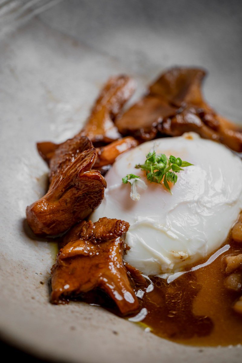 Seta rebozuelo, huevo, calamar

Cocina de Otoño 🍂 

#balares