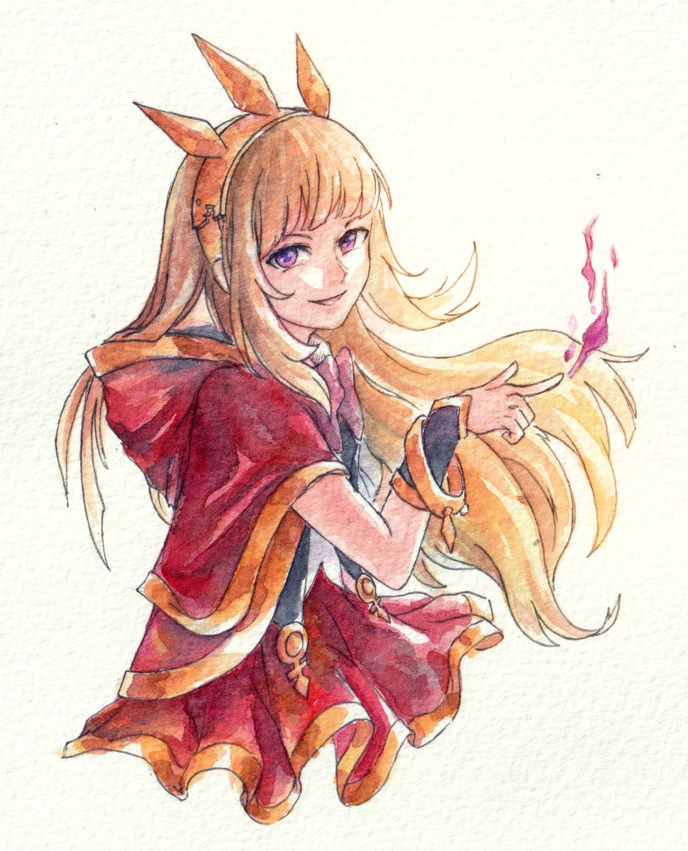 I did day 20 of #arttrober2023 before it got changed but I don't care because she's my fav