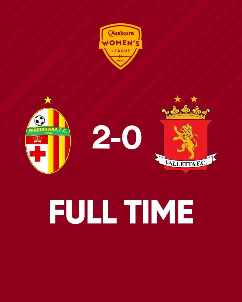 A win 😍 for our women’s team in our first ever encounter against <a href="/Vallettafcclub/">Valletta Football Club</a> in the Assikura Women’s League 🙌