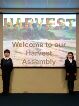 Thank-you to everyone for all your generous donations to Project 35 and the East End Community Resource Centre as part of our Harvest Festivals.  Well done to the  children from Year 2 and Year 5 who were the readers in our Harvest Festivals.