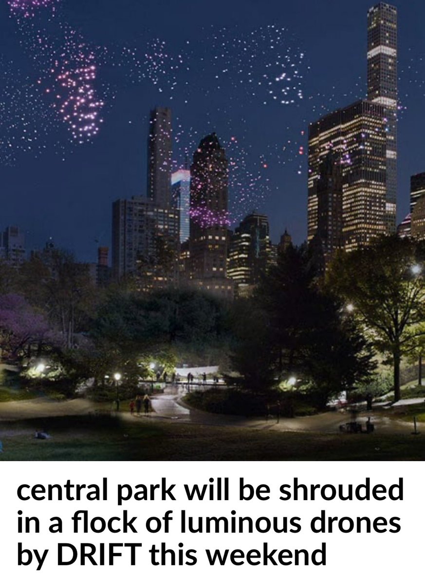 This is a VERY BAD IDEA 😡 #lightpollution during peak #birdmigration, which BTW is happening right now, poses a hazard for the millions of birds traveling over NYC on their migrations. COULD WE MOVE THIS to after fall migration? @nycgov @NYCParks @NYCMayor @NYCMayorsOffice?