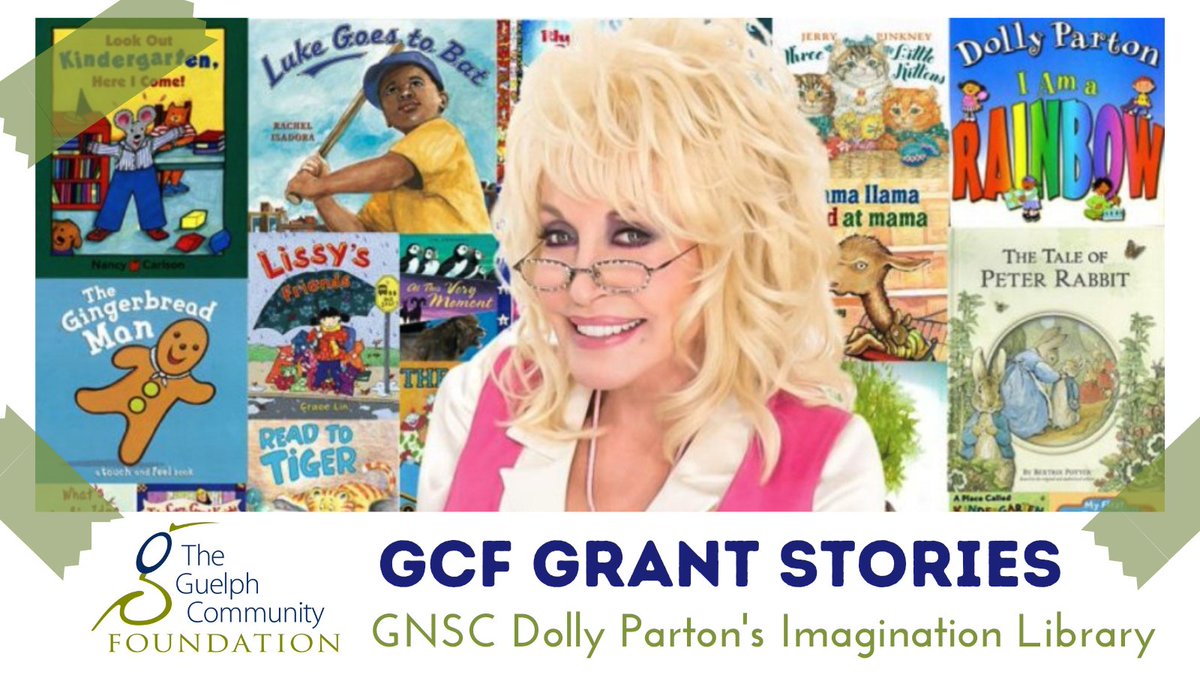 #GCFGrantStories : Community Grant recipient <a href="/guelphneighbour/">Guelph Neighbourhood Support Coalition (GNSC)</a> received funding for its <a href="/dollyslibrary/">Imagination Library</a> program. All funds went to books for local children, with 30+ children signing up &amp; 200+ books mailed out in the Brant Ave area! 📚 

Full story: guelphcf.ca/dolly-partons-…