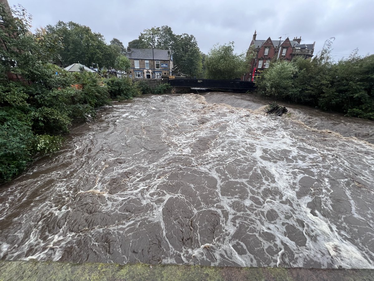 dj_payne's tweet photo. High water in #Hillsborough (not quite #flooding thankfully). #RiverLoxley https://t.co/LLkUf8t17r