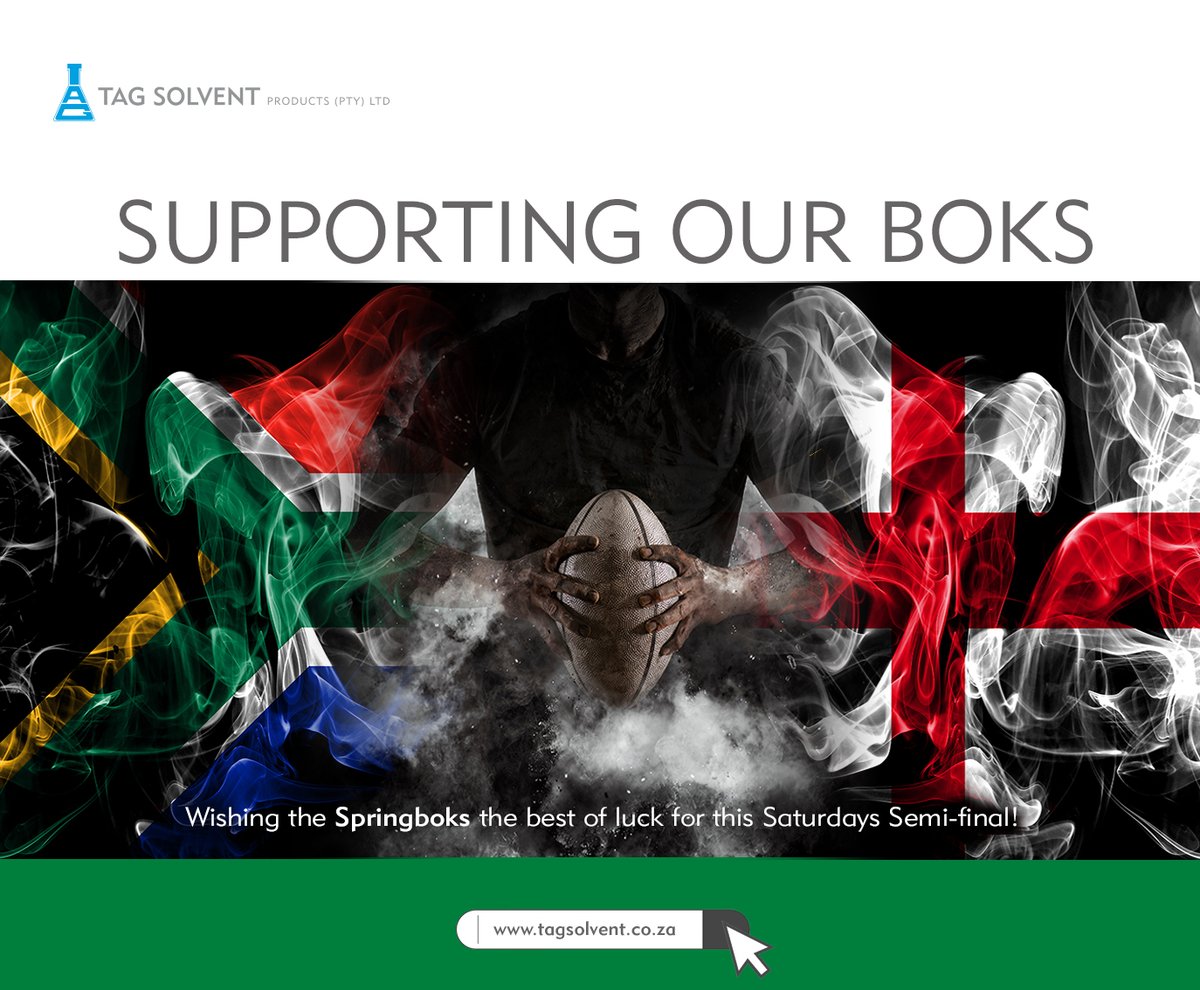 tag_pty's tweet photo. Wishing the Springboks the best of luck for this Saturdays Semi-final!!
#bokfriday #strongertogether #springboksupporter https://t.co/XKkTL96FI2