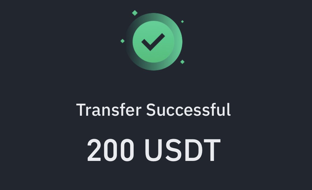 Sending $200 #USDT 💰

Like &amp; RT 🔄
Follow with 🔔
Drop your $ETH address👇

24 hours ⏰