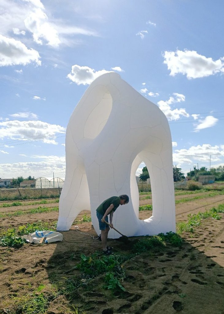 Sembrem art! Aquest cap de setmana la nostra obra Demiürg participa al festival dos terços de Mataró. <a href="/CulturaMataro/">Cultura Mataró</a> <a href="/TransversalXAC/">Consorci Transversal</a>