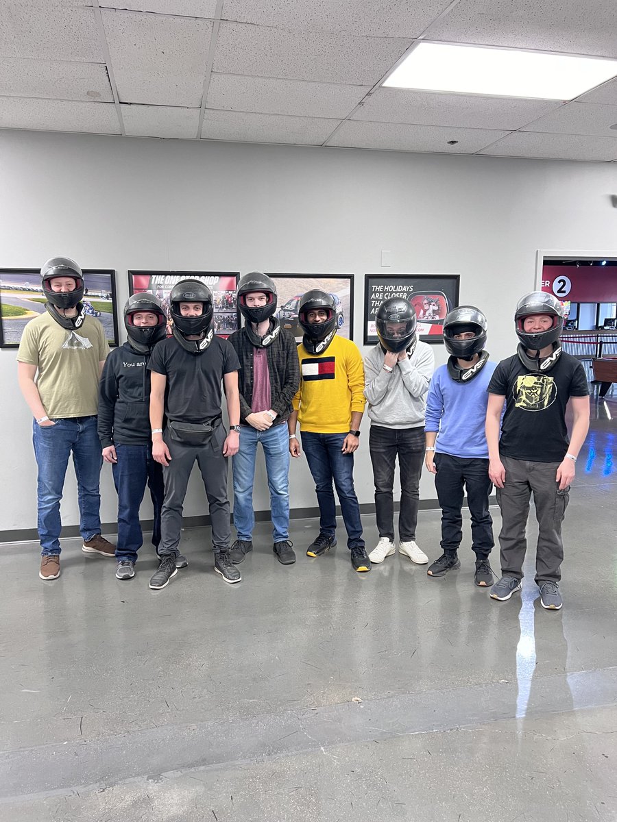 Recently our team hit the tracks at Full Throttle for some adrenaline-pumping go-karting action. It was a great team bonding exercise and the perfect way to unwind after work! 🏎️🏁 #companyculture