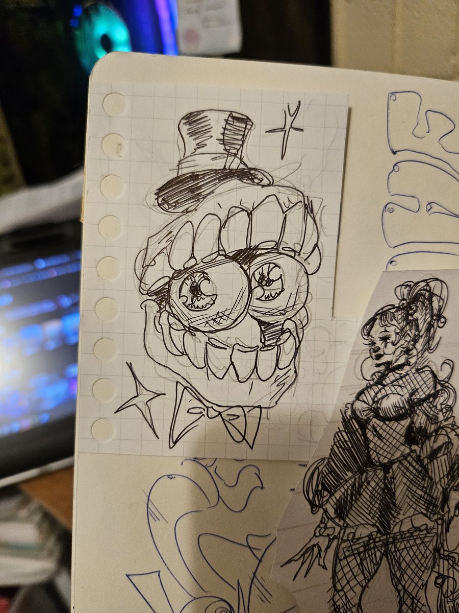 JollyBoogster's tweet photo. #TheAmazingDigitalCircus

More messy doodles from work https://t.co/ng1pKMdJAl