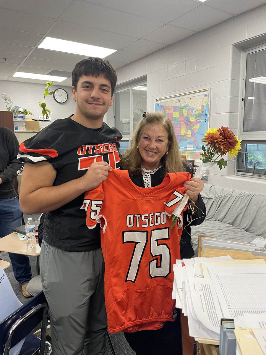 OTSEGO Football (@otsego_football) on Twitter photo Staff Appreciation: 
Ms. Danko for Jaxon Jeremy! 
"I appreciate Ms. Danko because she taught us valuable knowledge. She is not only a great teacher, she is also a great person." Staff Appreciation: 
Ms. Danko for Jaxon Jeremy! 
"I appreciate Ms. Danko because she taught us valuable knowledge. She is not only a great teacher, she is also a great person."
