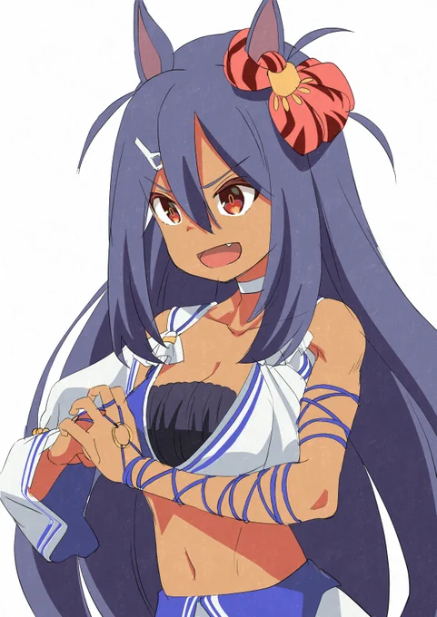いつもヒシアマゾンを描いている某兄貴に捧げます。90枚目。 