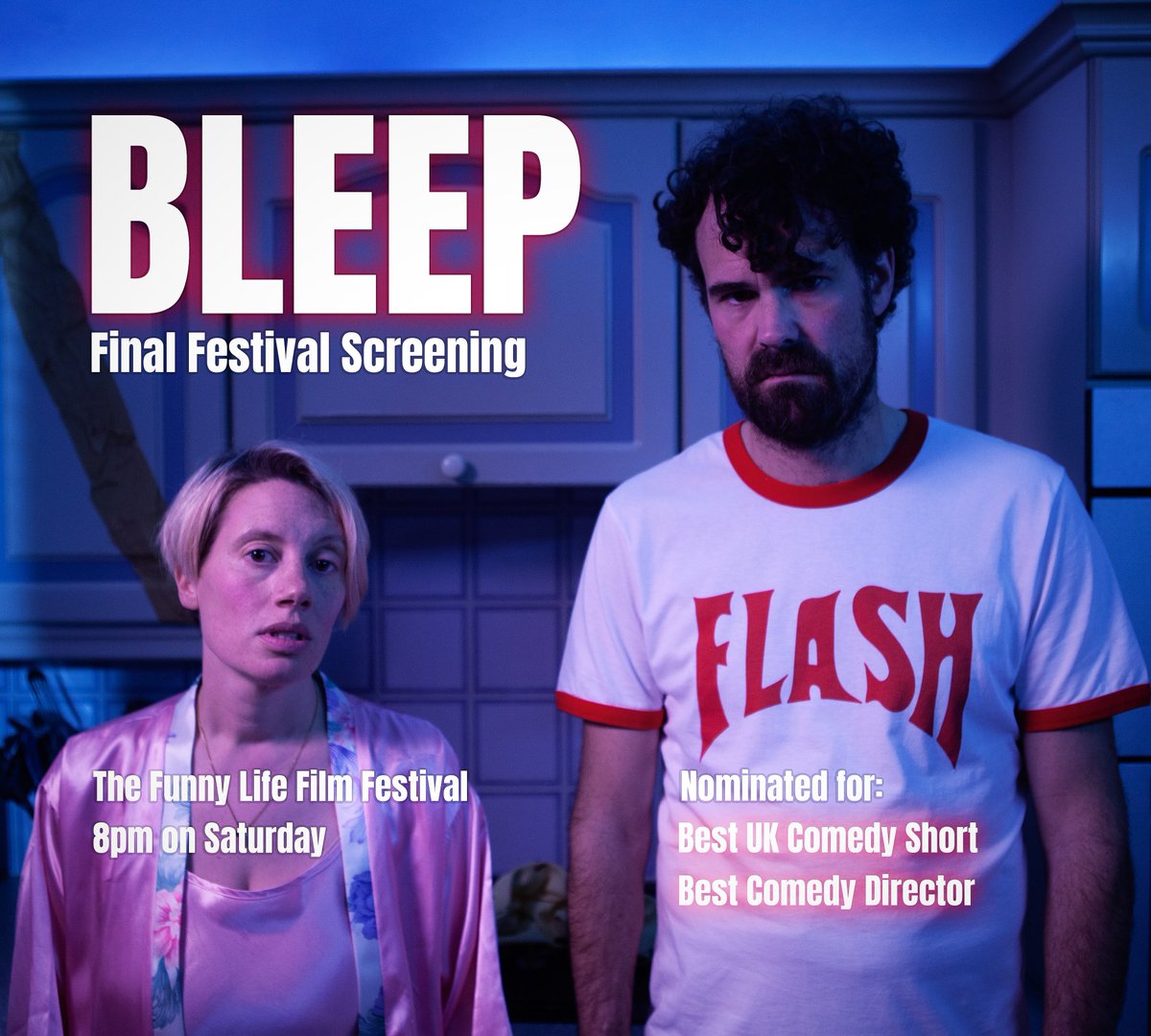 Ben S. Hyland (@ben_s_hyland) on Twitter photo Going into this weekend to celebrate this little film (that costs a few hundred quid to make). We say goodbye to the festival circuit and prep for the World Wide Web.
If you’re in London check out <a href="/FunnyLifeFilms/">Funny Life Films 💙</a> for ticket details. Bleep plays at 8pm. Going into this weekend to celebrate this little film (that costs a few hundred quid to make). We say goodbye to the festival circuit and prep for the World Wide Web.
If you’re in London check out <a href="/FunnyLifeFilms/">Funny Life Films 💙</a> for ticket details. Bleep plays at 8pm.